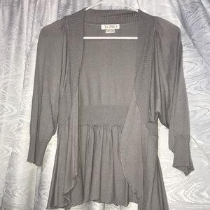 Gray Cardigan